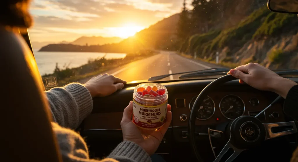 "A selection of colorful functional road trip mushroom gummies, highlighting options for travel wellness."
"A selection of colorful functional road trip mushroom gummies, highlighting options for travel wellness."
"A selection of colorful functional road trip mushroom gummies, highlighting options for travel wellness."