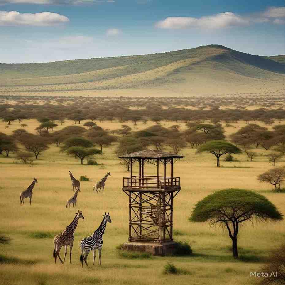 “Medla Watchtower viewpoint in Gorumara National Park.”